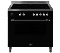 BRITANNIA  Fleet 90 Single Electric Induction Range Cooker - Black